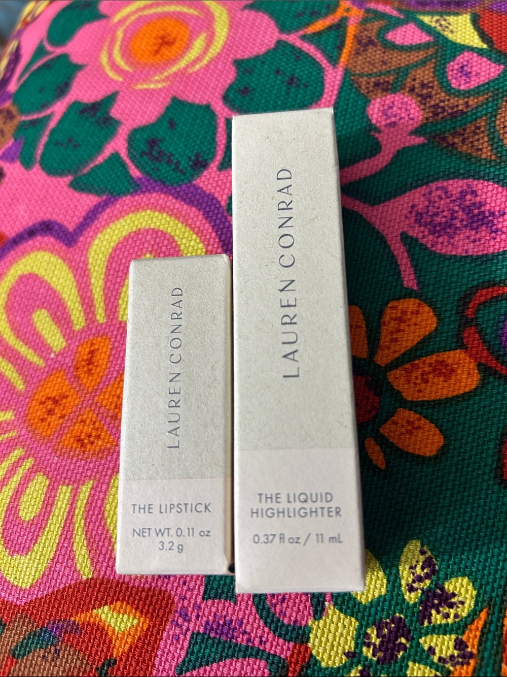 LC Lauren Conrad Soft Pink Lipstick & Liquid Highlighter Duo